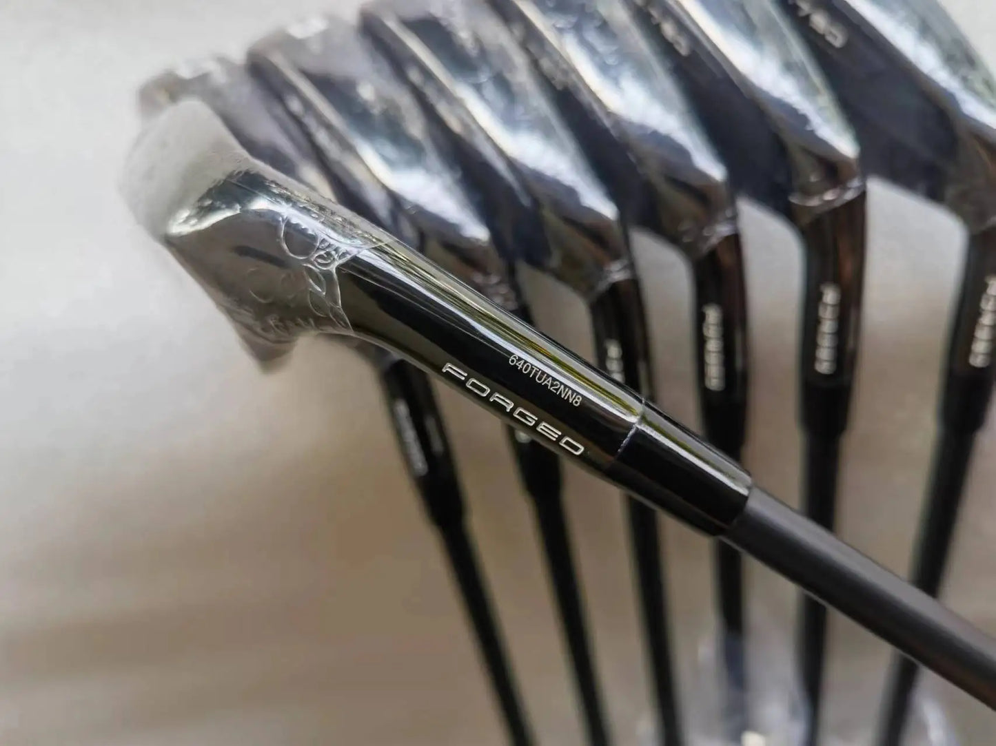 Brand New  Golf Clubs  p79.0  black golf iron Tungsten  Forged Irons  Set 4-9P  7PCS R/S Flex Graphite/Steel Shaft fast delivery